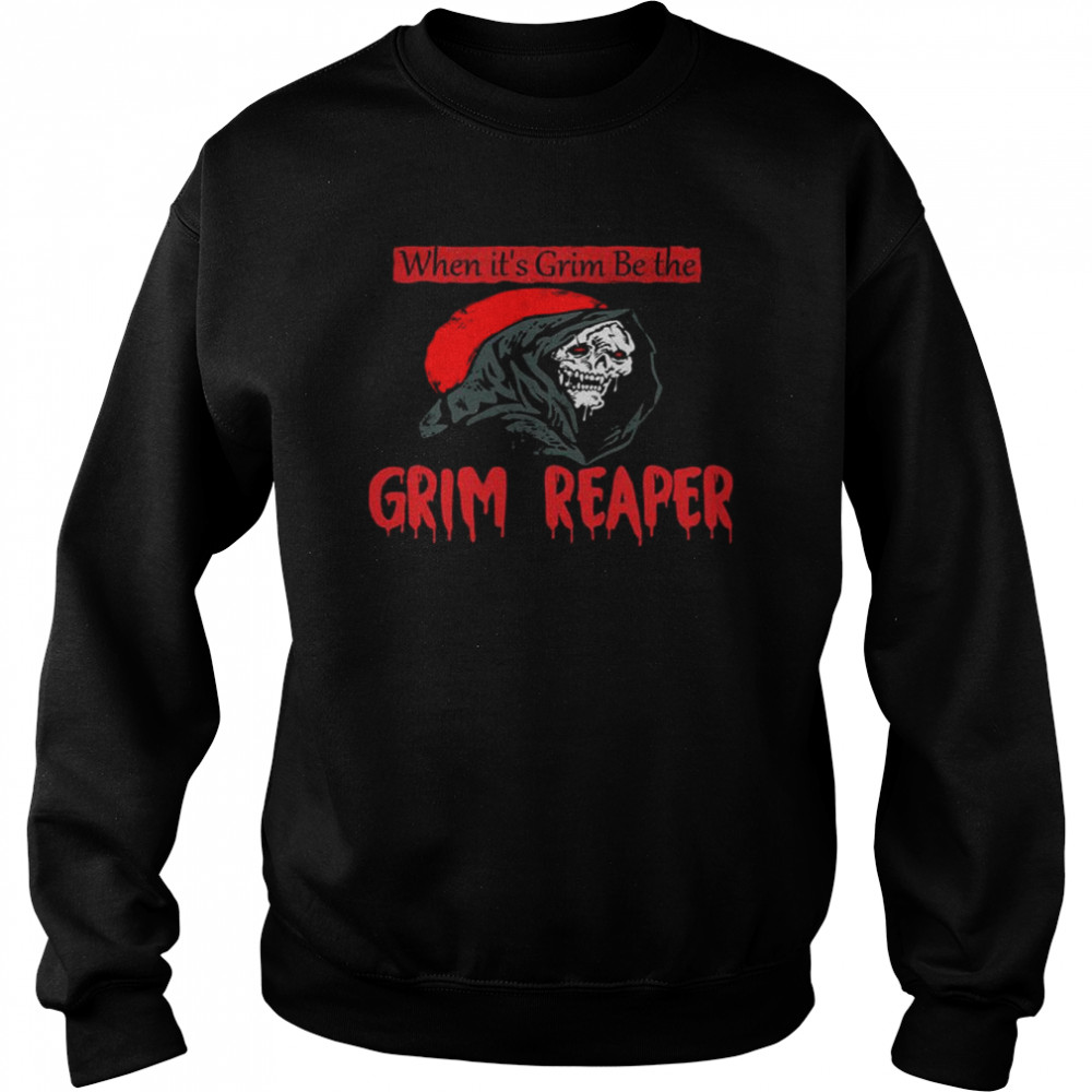 Chiefs Grim Reaper Cool Design Halloween shirt Unisex Sweatshirt