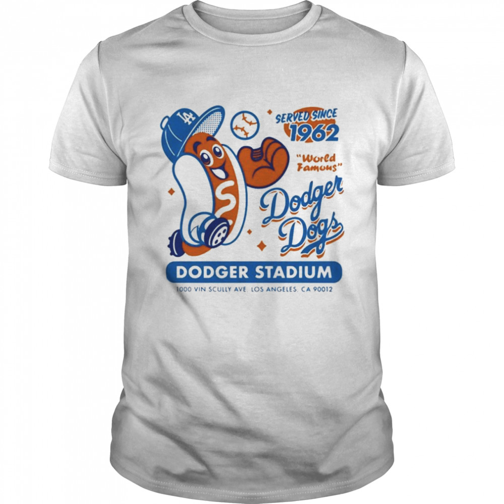 Dodger Dogs Since 1962 Dodgers Baseball Tall T-Shirt