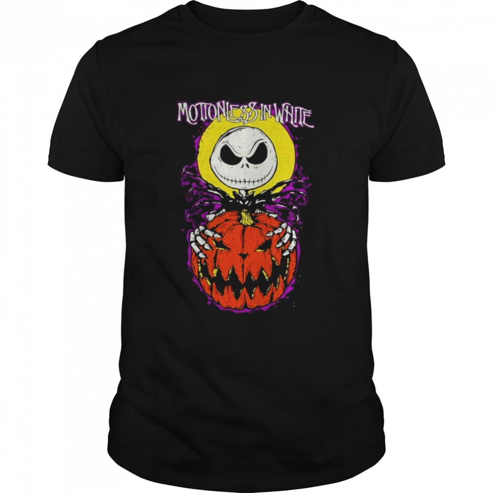 Jack Skellington motionless in white halloween everyday unisex T-shirt