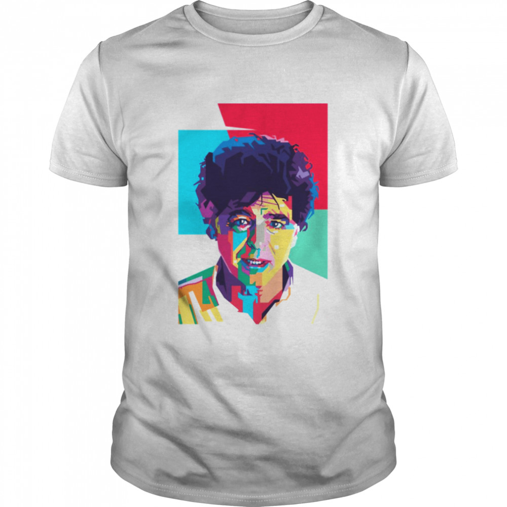 Portrait Iconic Illustration Meir Ariel shirt