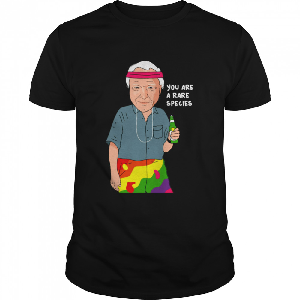 Rare Species Attenborough T-shirt