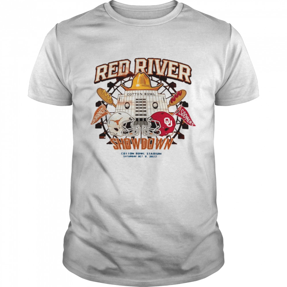 Red River Cotton Bowl Showdown 2022 Texas vs Oklahoma Shirt