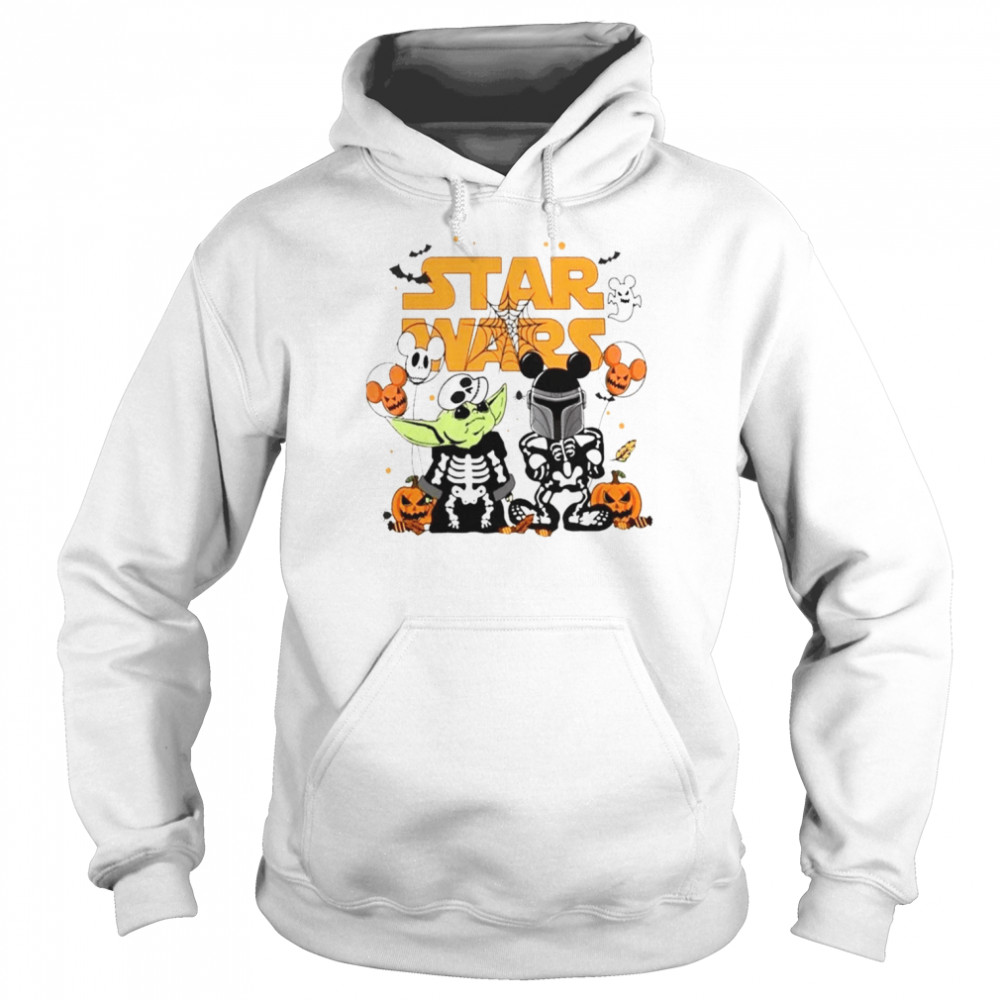 Star Wars Halloween Pumpkin Disney Vacation Matching shirt Unisex Hoodie