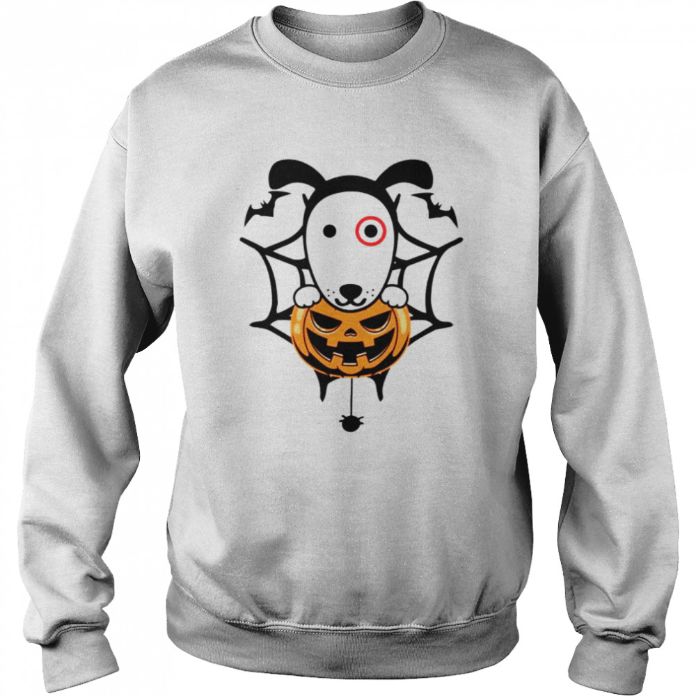 team member bullseye dog funny halloween shirt unisex sweatshirt