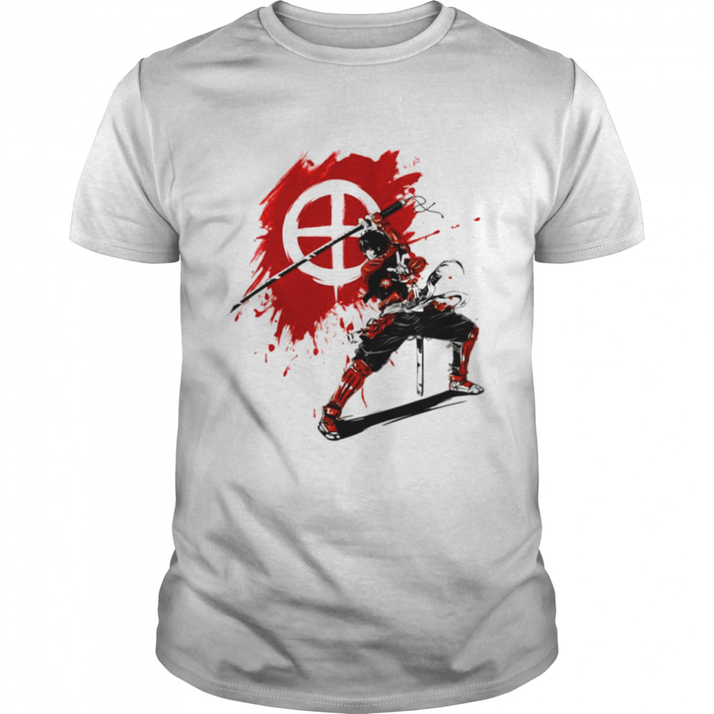 Toyohisa Shimazu Anime Logo Graphic shirt