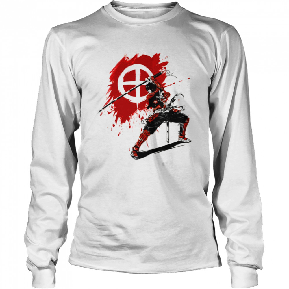 Toyohisa Shimazu Anime Logo Graphic shirt Long Sleeved T-shirt