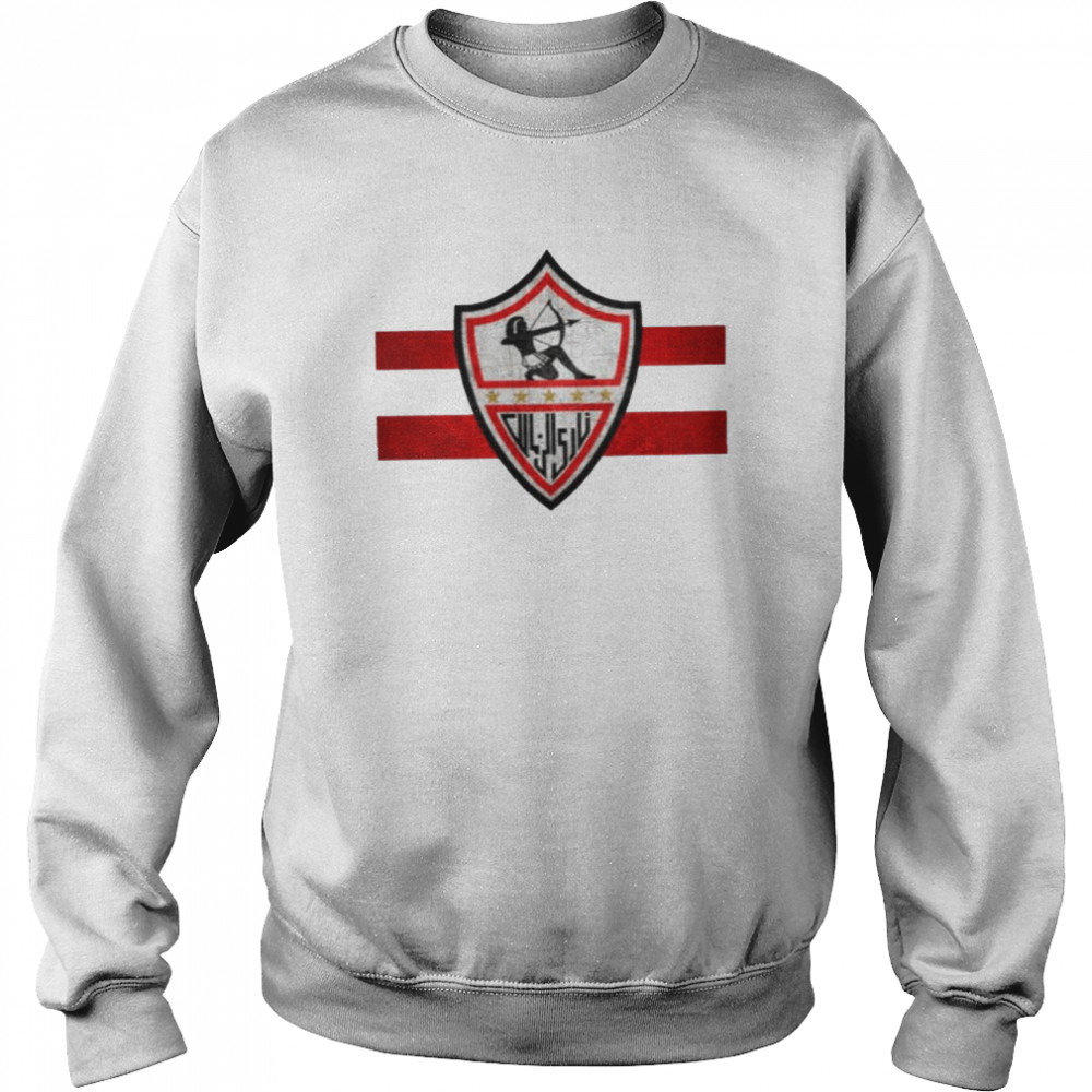 Zamalek Soccer Football Fans Giza Egypt shirt Unisex Sweatshirt