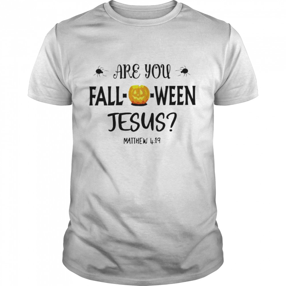are you Falloween Jesus shirt Classic Men's T-shirt