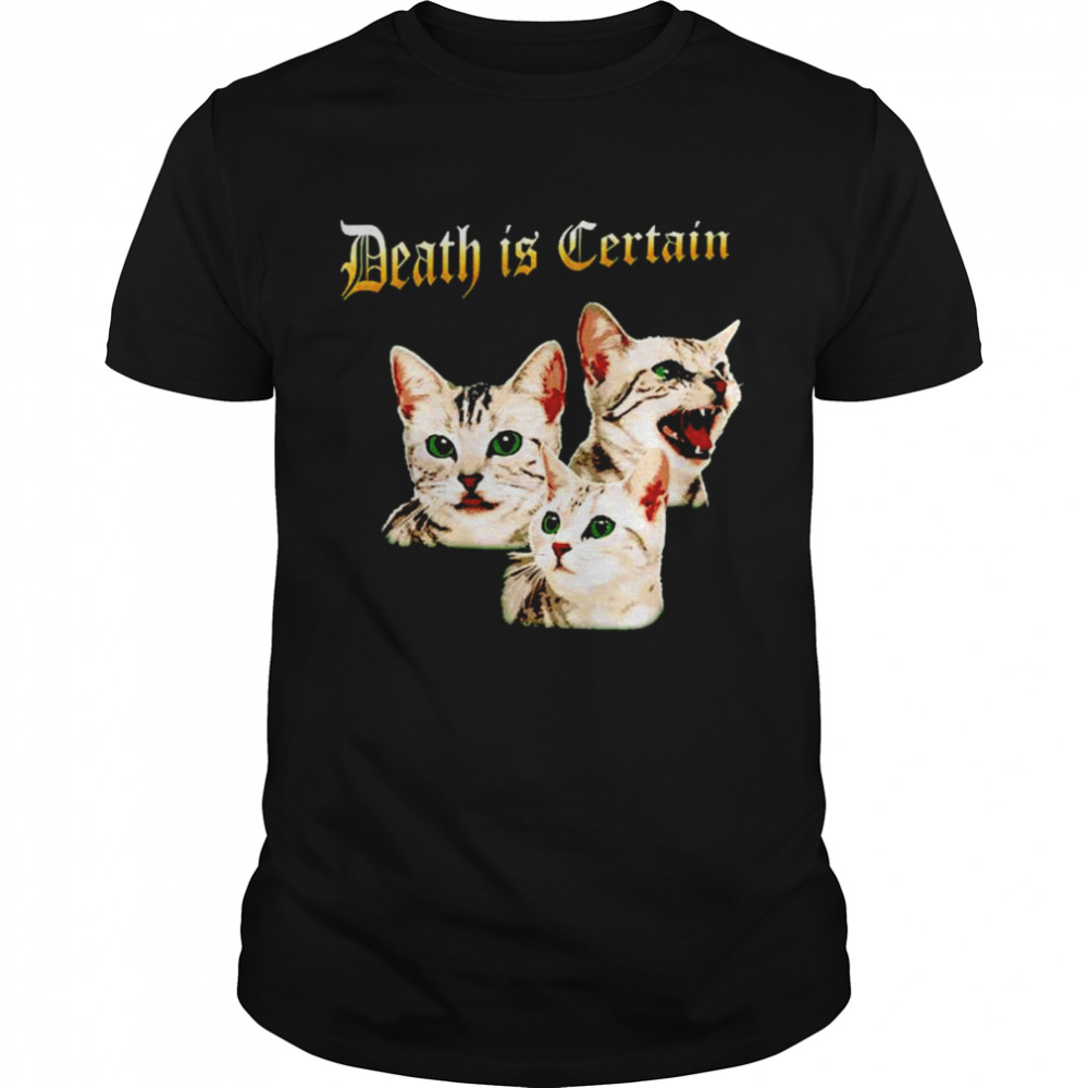 Cats death is certain shirt Classic Men's T-shirt