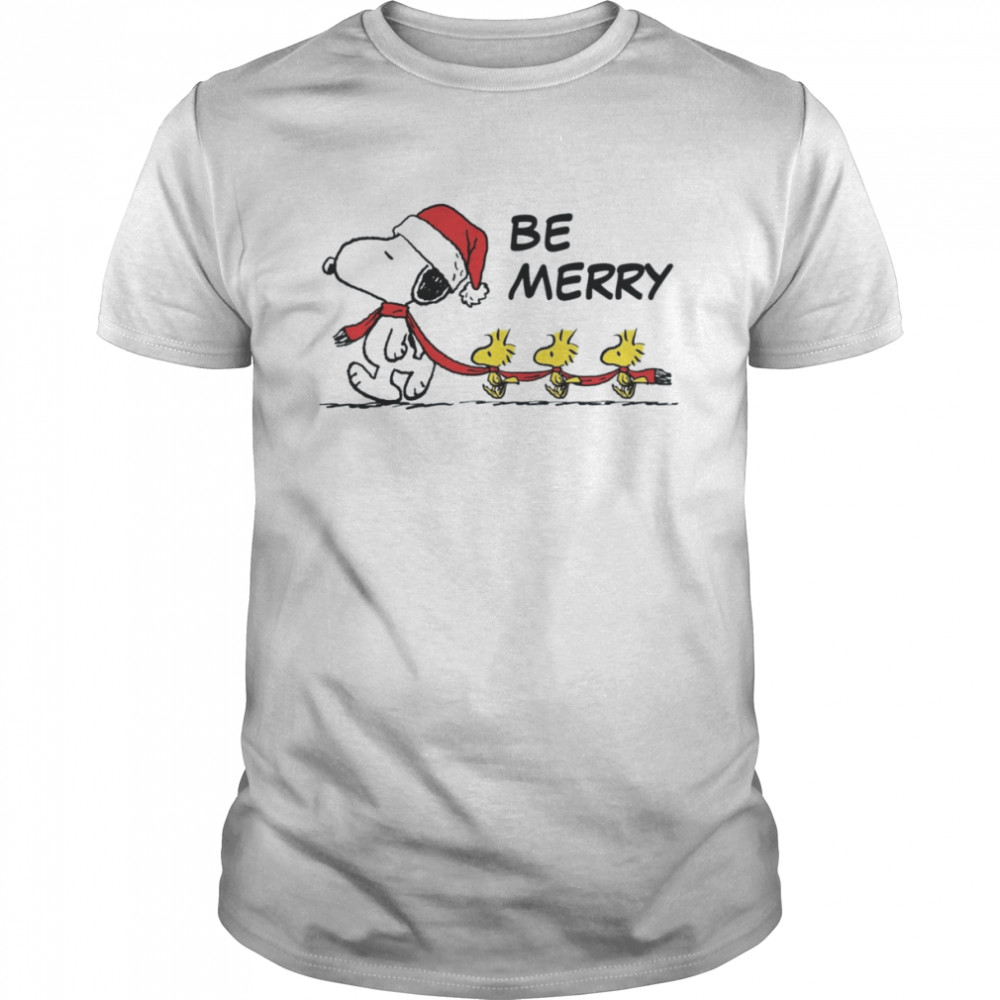 Christmas Snoopy And Friends Winter Scarf T shirt