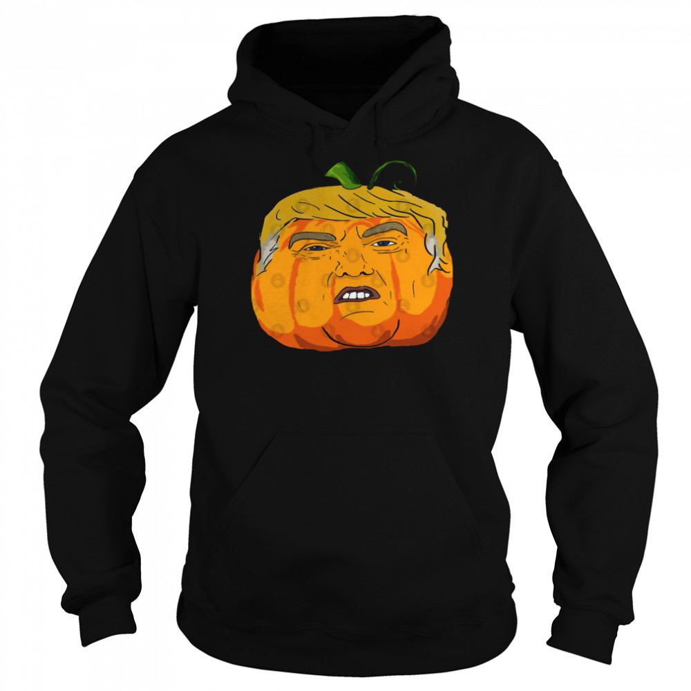Donald Trumpkin Trump Halloween  Unisex Hoodie