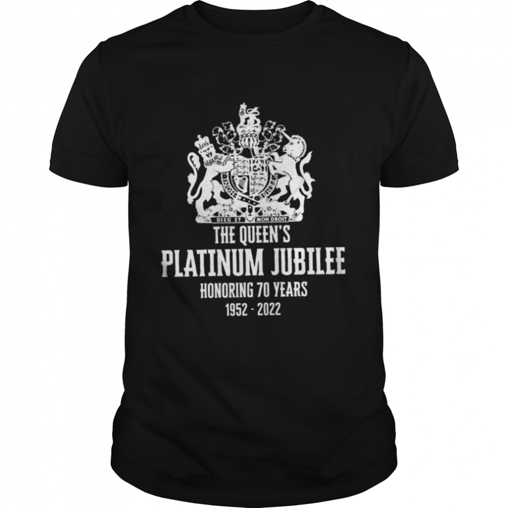 Eiir The Queen’s Platinum Jubilee 70 Years Queen Elizabeth Ii shirt Classic Men's T-shirt
