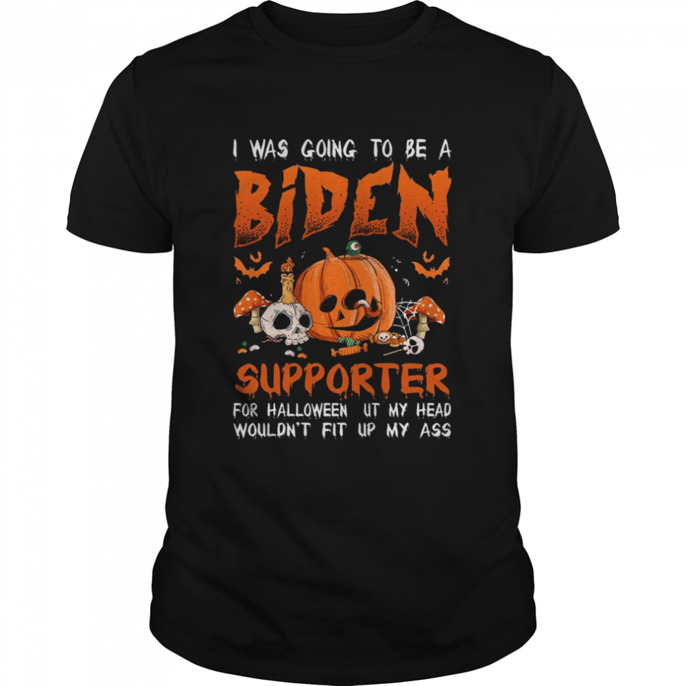 I Was To Be A Biden Supporter For Halloween Biden Halloween T  Classic Men's T-shirt