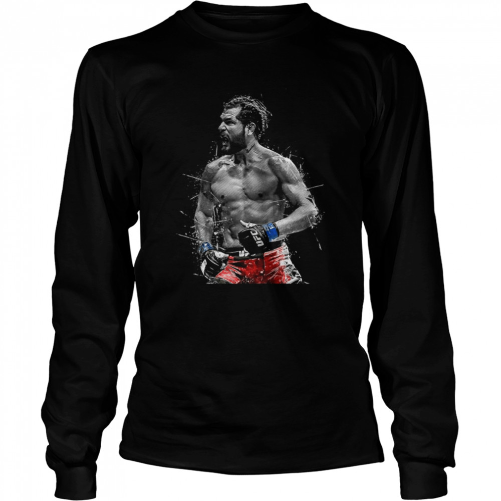 Iconic Design Of Jorge Masvidal shirt Long Sleeved T-shirt