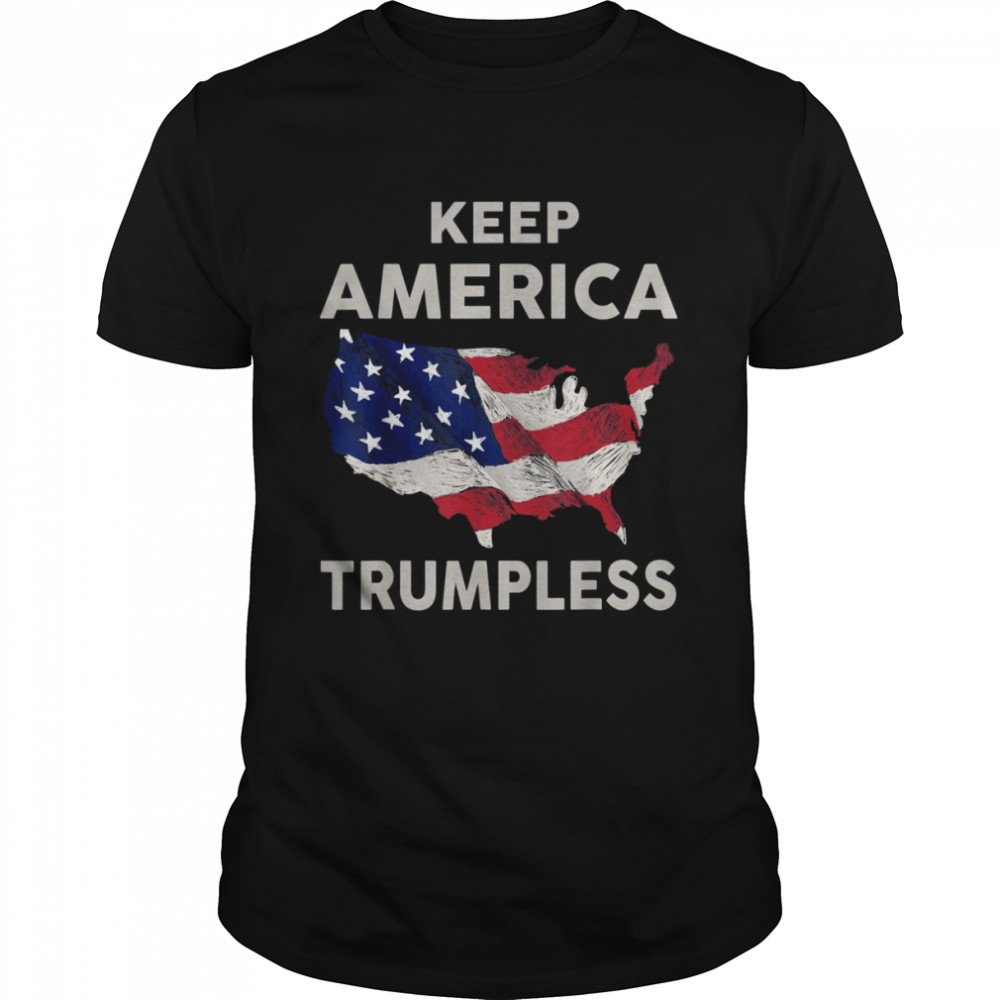 KEEP AMERICA TRUMPLESS T- Classic Men's T-shirt