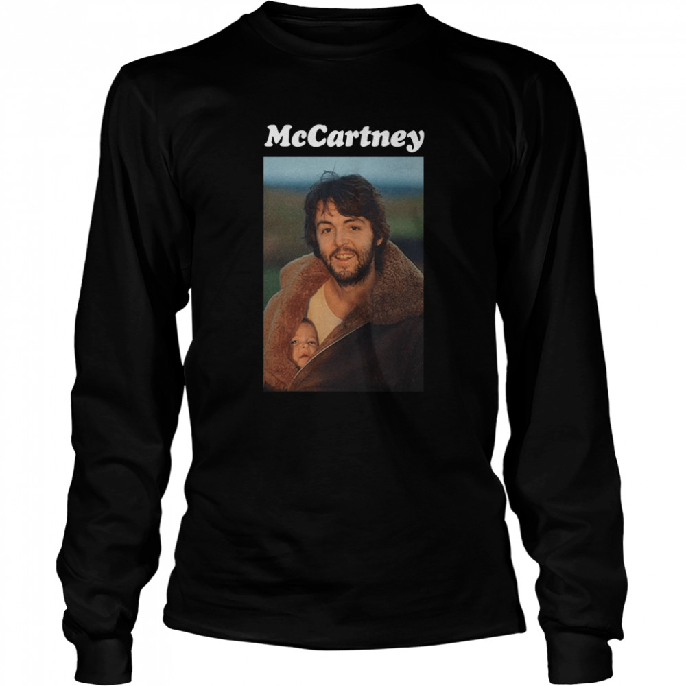 Paul Mccartney The Beatles Wings Portrait shirt Long Sleeved T-shirt
