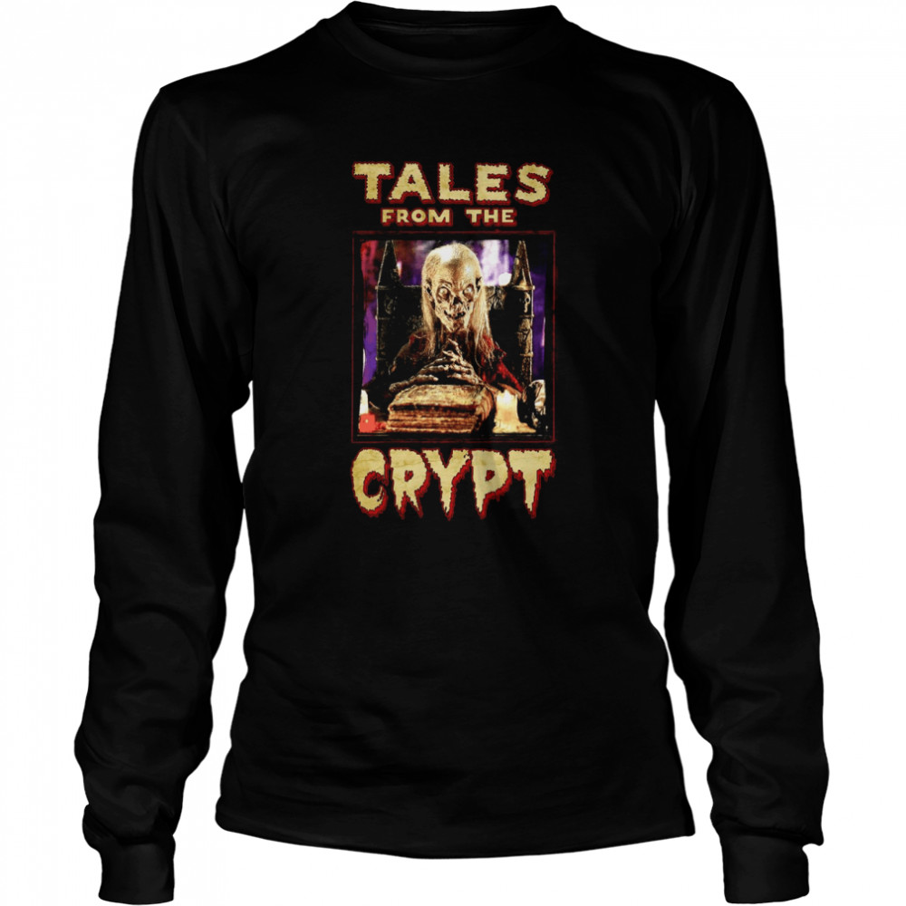 Tales From the Crypt Cryptkeeper Long Sleeved T-shirt