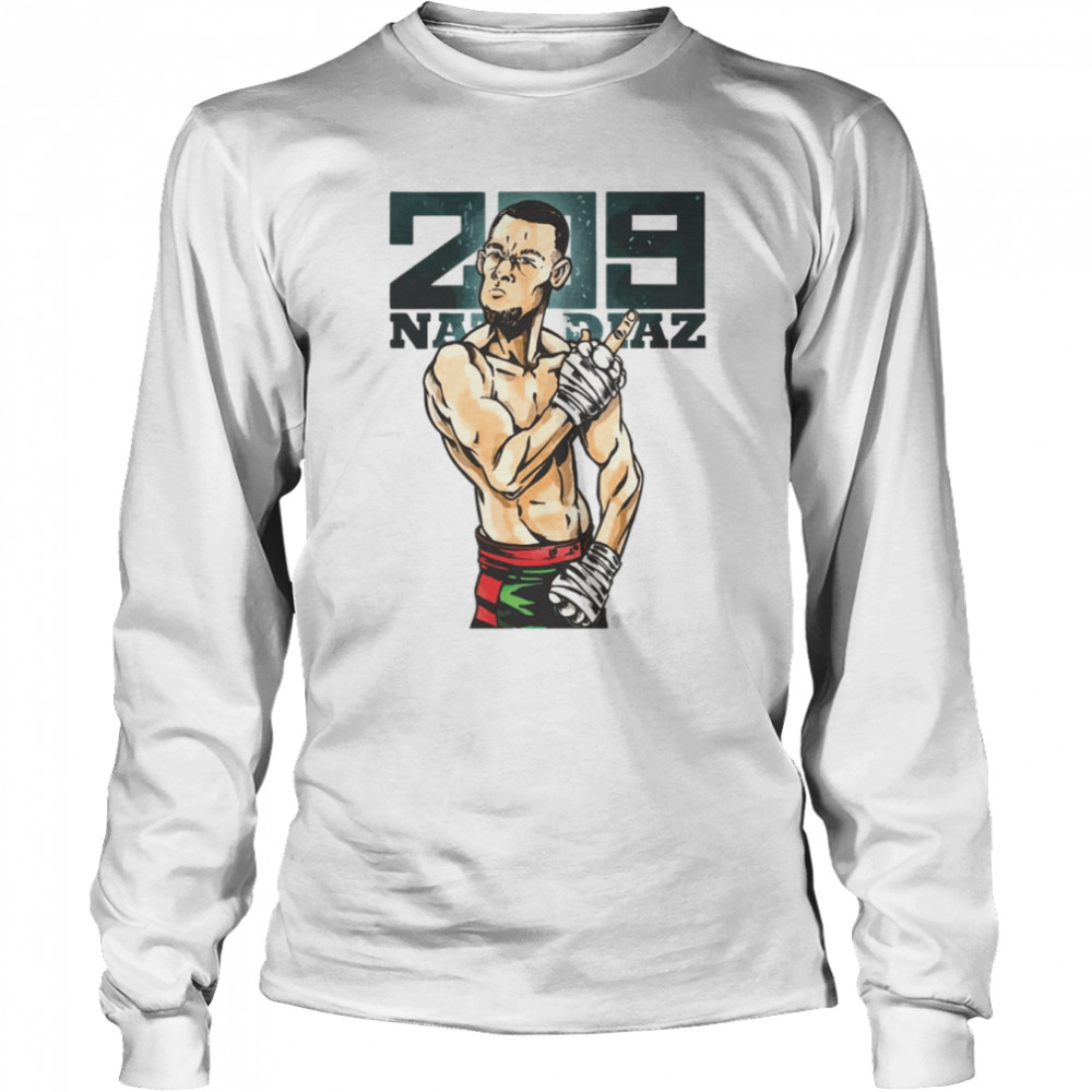 The King Of Wild Fighting Champions 209 For Diaz shirt Long Sleeved T-shirt