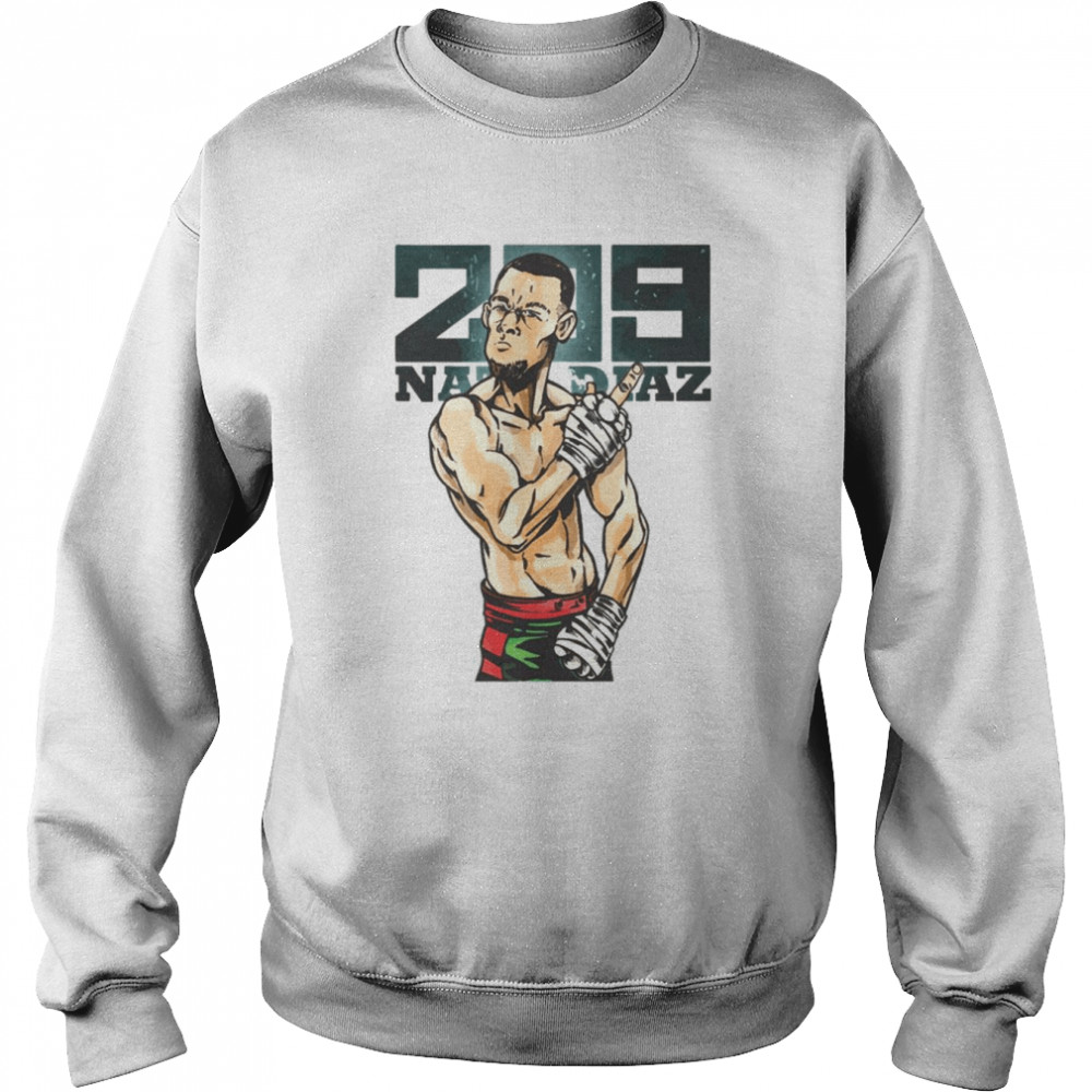 The King Of Wild Fighting Champions 209 For Diaz shirt Unisex Sweatshirt