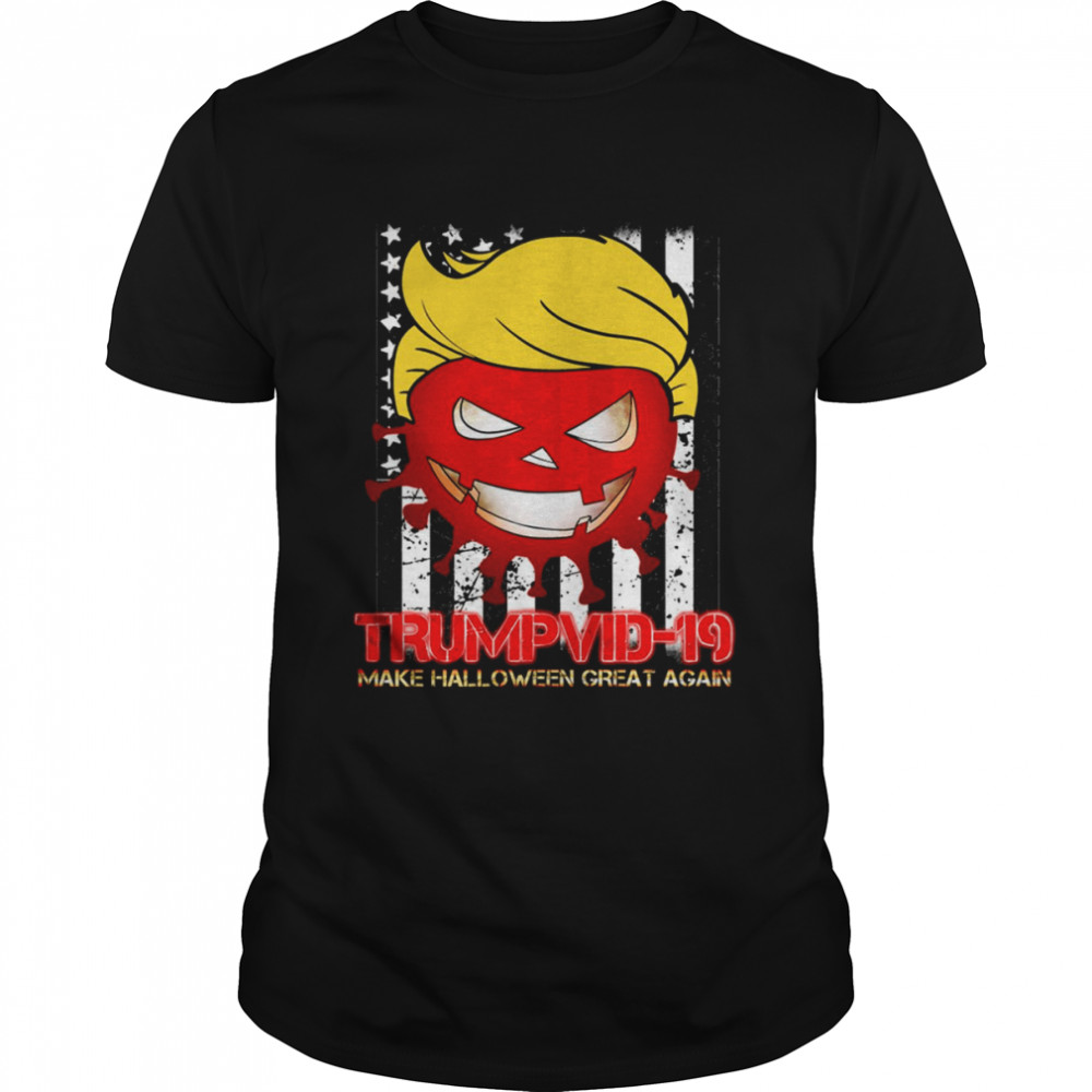 Trump Corona Trump Halloween  Classic Men's T-shirt