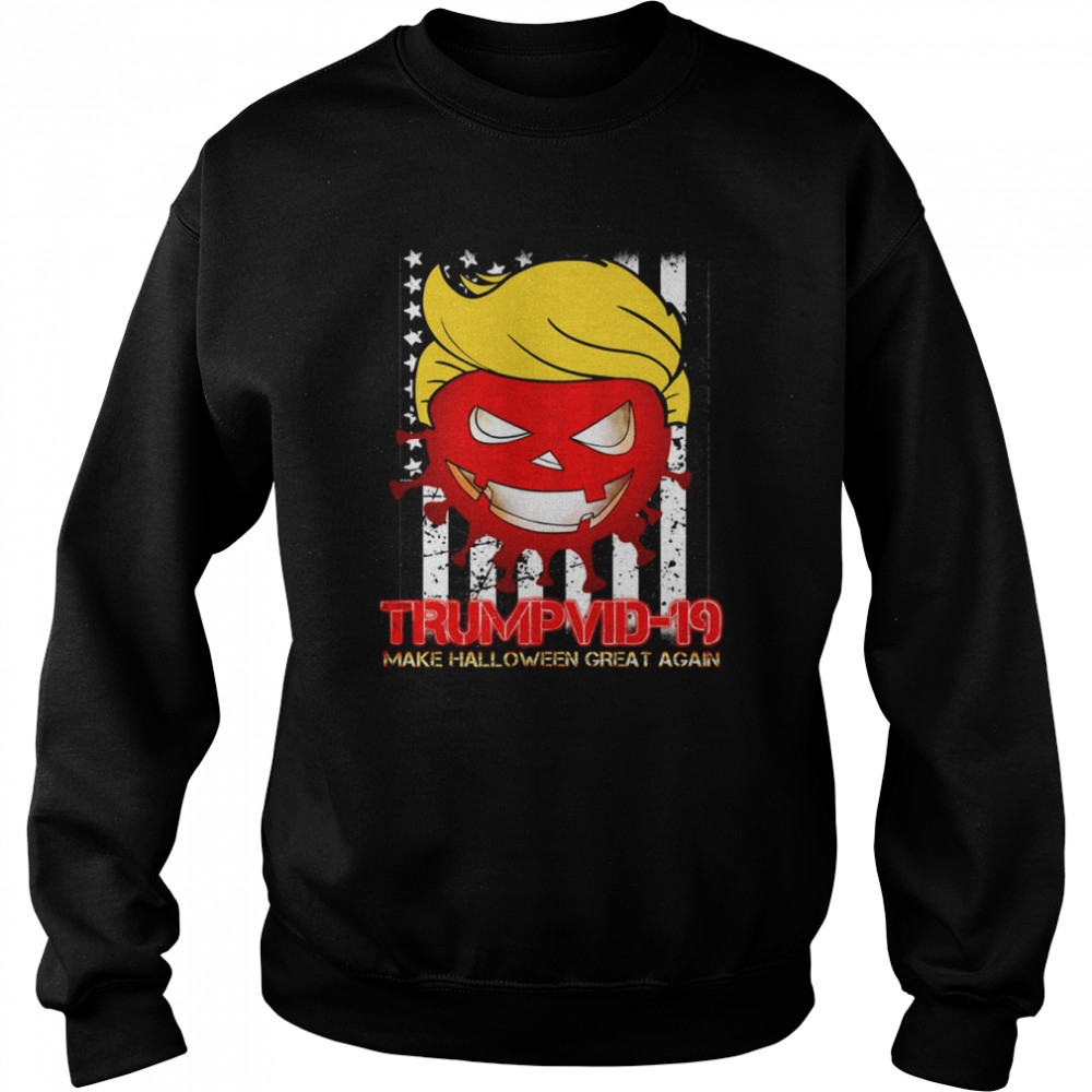 Trump Corona Trump Halloween  Unisex Sweatshirt