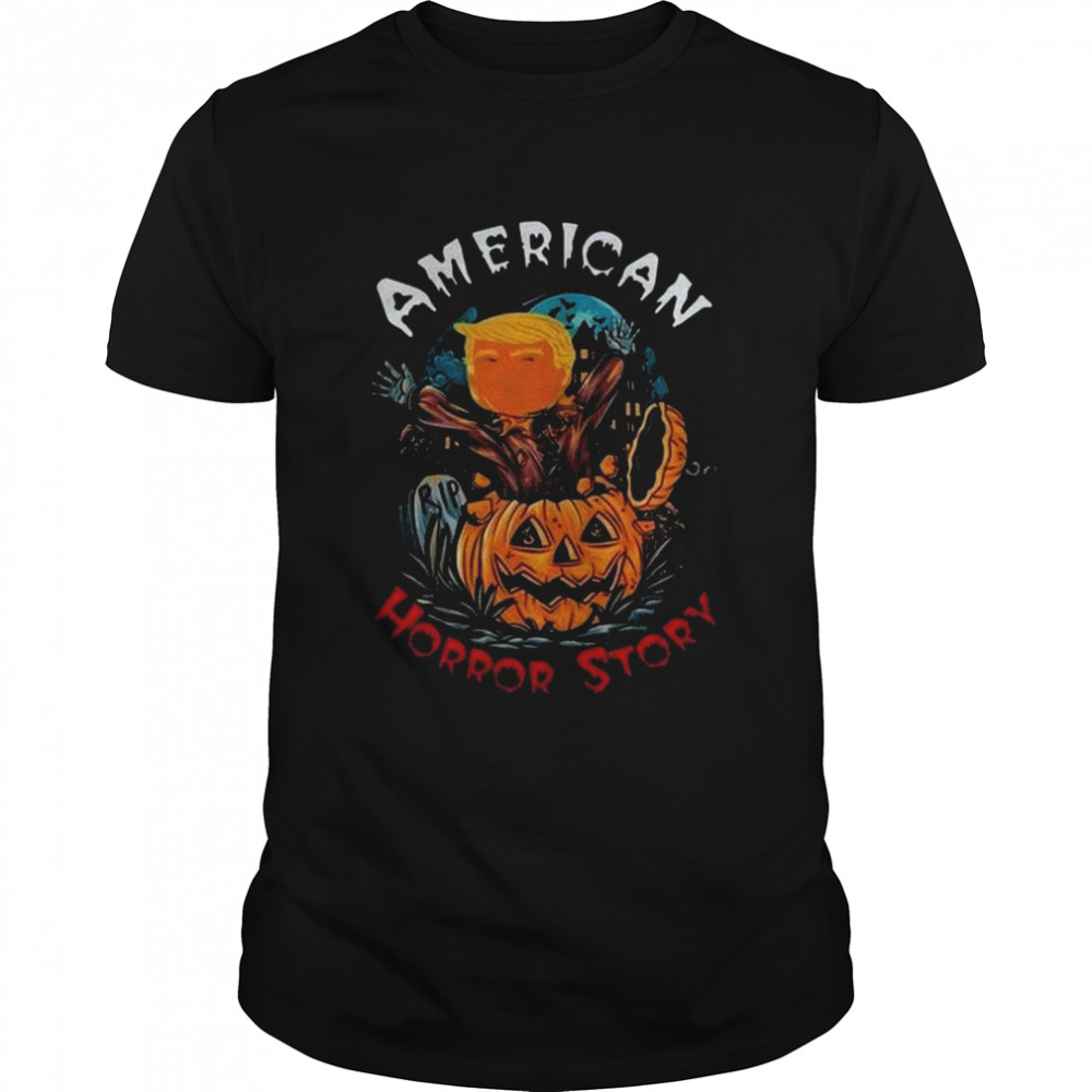 American Trump Horror Story Donald Trump Halloween T- Classic Men's T-shirt