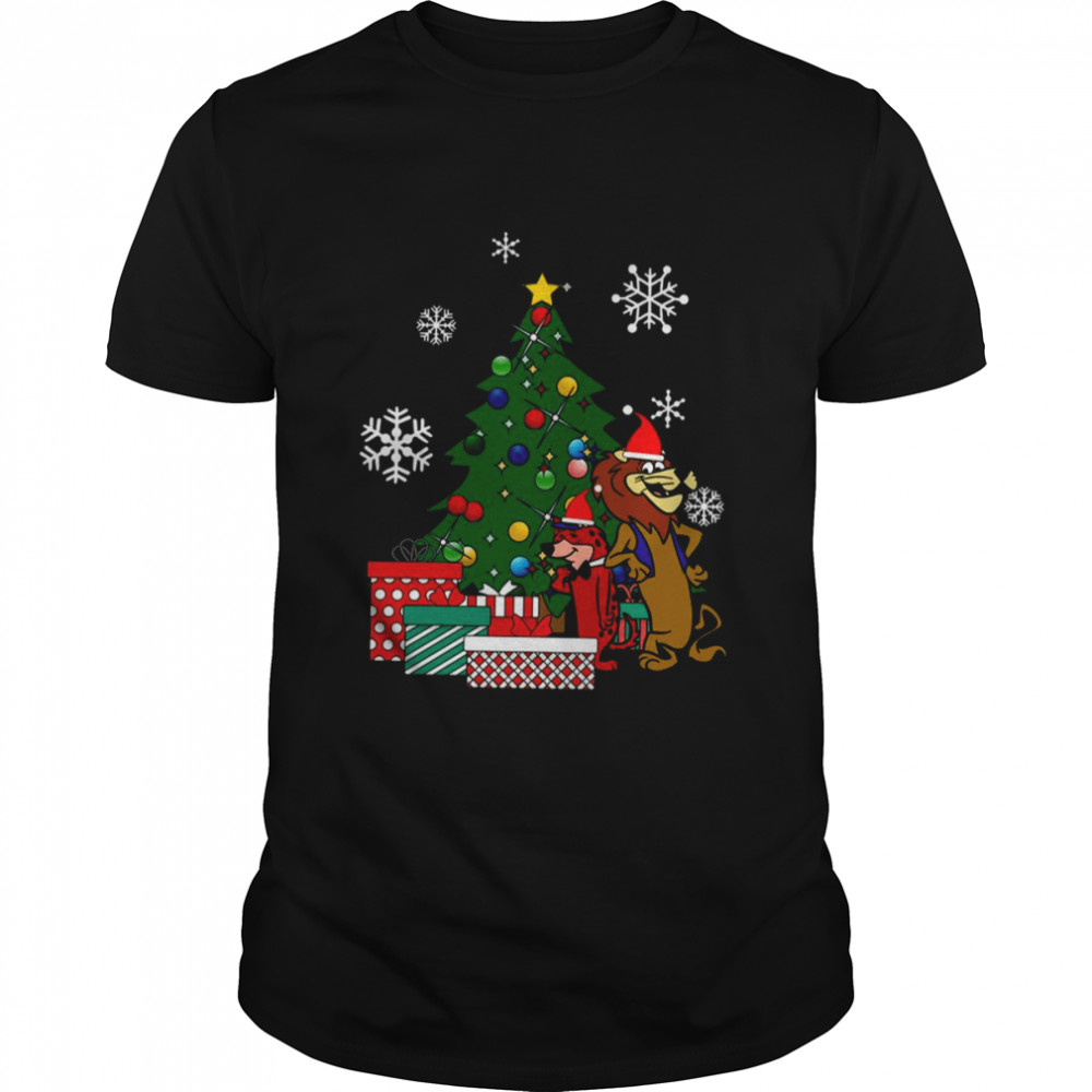 Around The Christmas Tree Lippy The Lion And Hardy Har Har shirt Classic Men's T-shirt