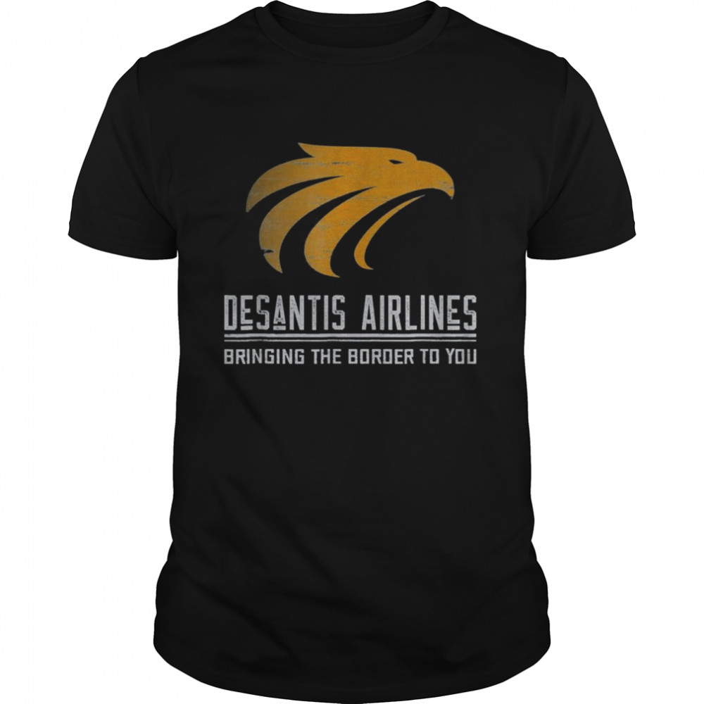 DeSantis Airlines Political Ron DeSantis T- Classic Men's T-shirt