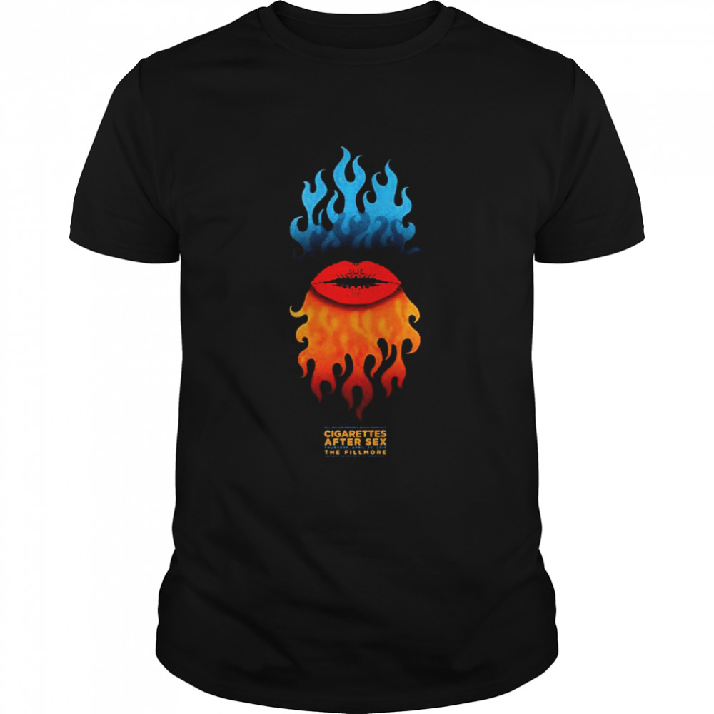 Fire Lips 2022 Concert Cigarettes After Sex shirt