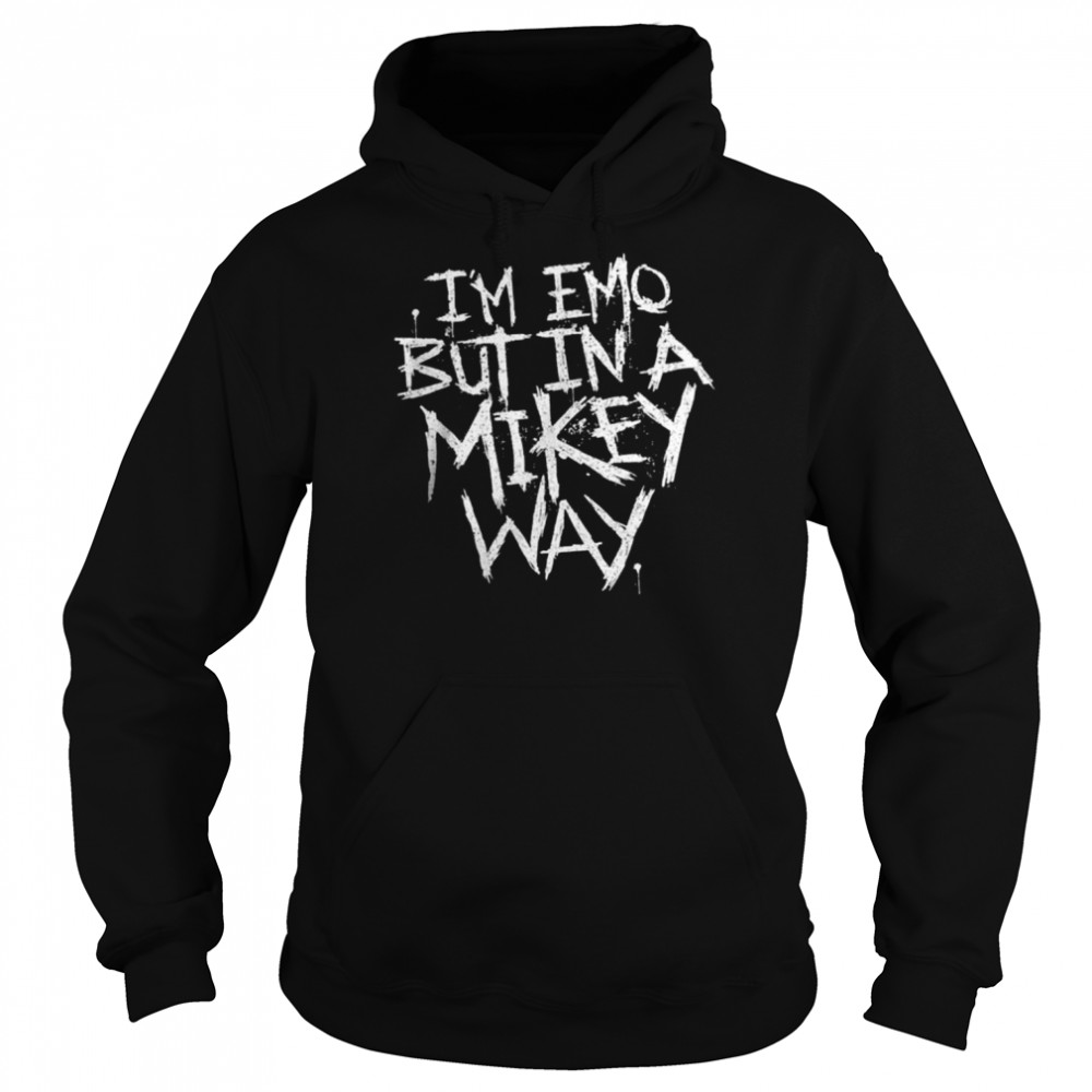 im emo but in a mikey way unisex hoodie