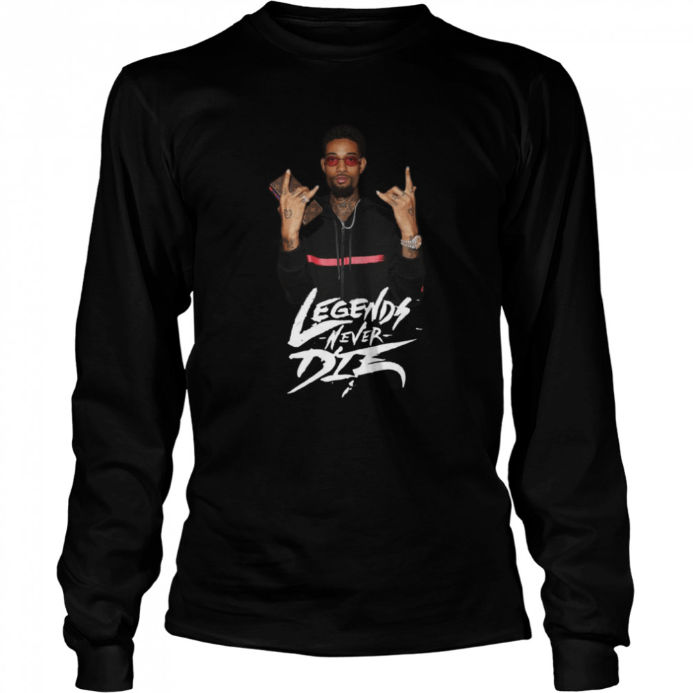 Legend Never Die Rip Pnb Rock shirt Long Sleeved T-shirt