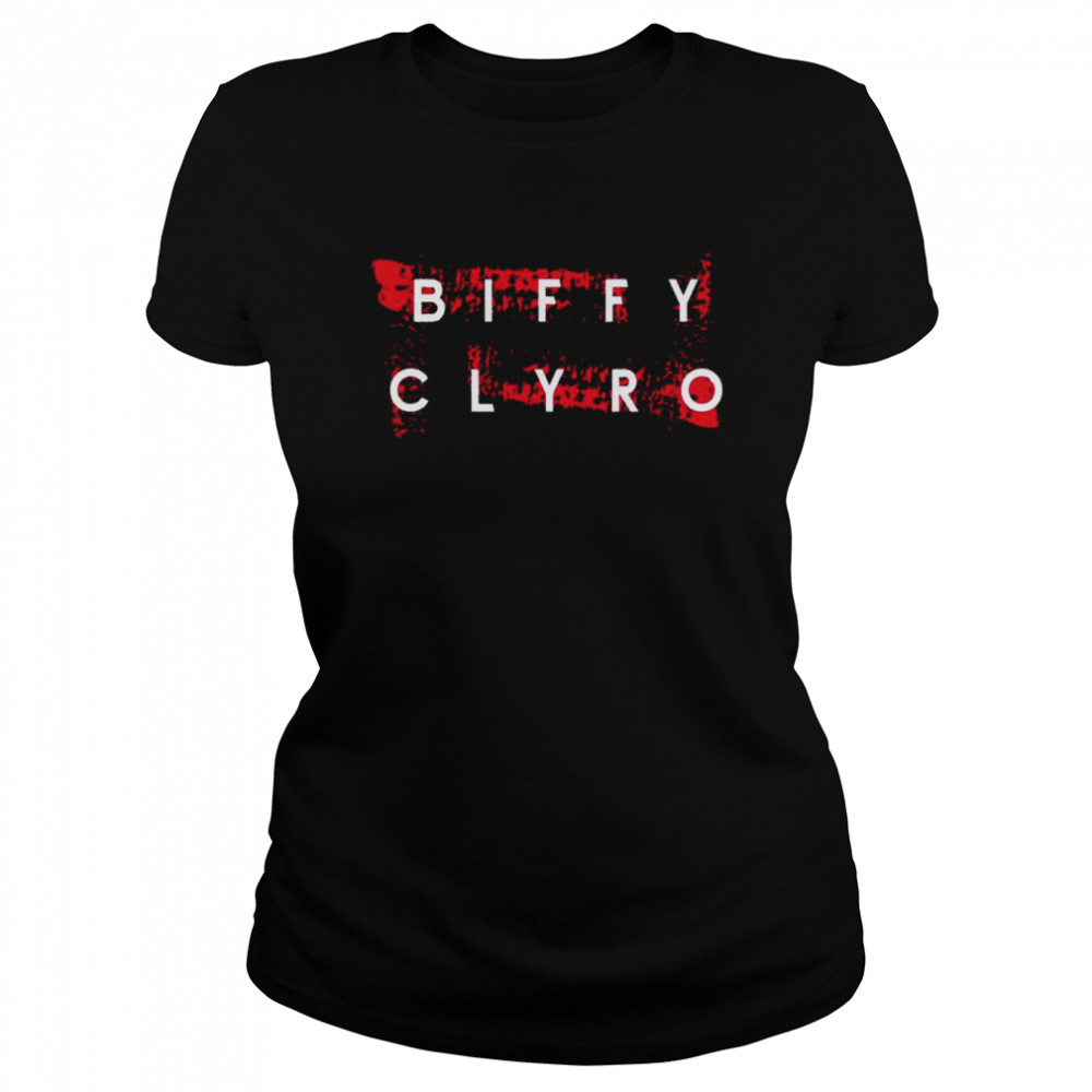 Logo Aesthetic Biffy Clyro Band shirt Classic Women's T-shirt