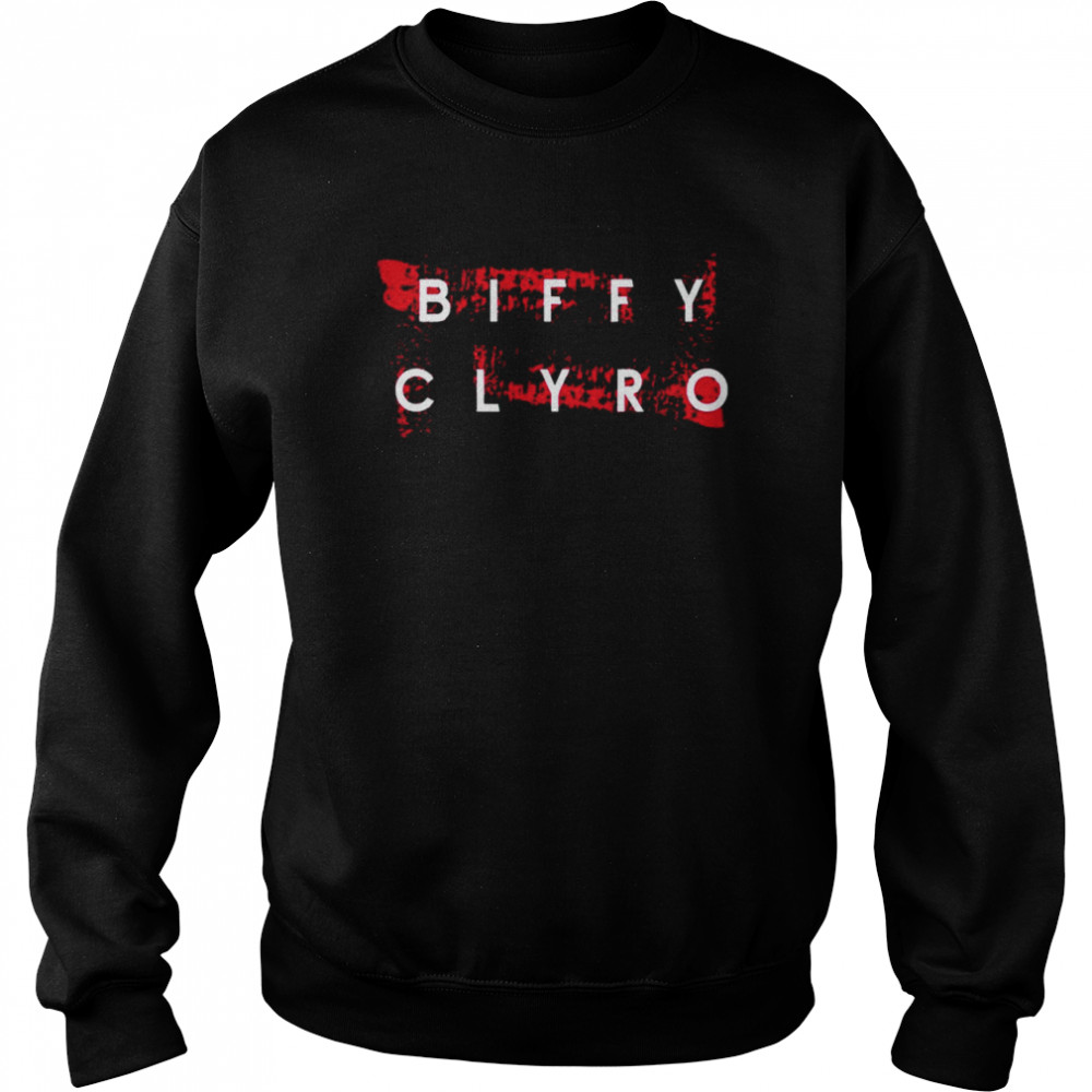 Logo Aesthetic Biffy Clyro Band shirt Unisex Sweatshirt