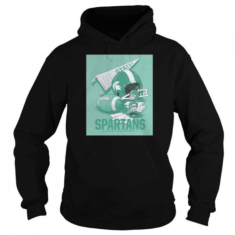 Michigan State Spartans football go State shirt Unisex Hoodie