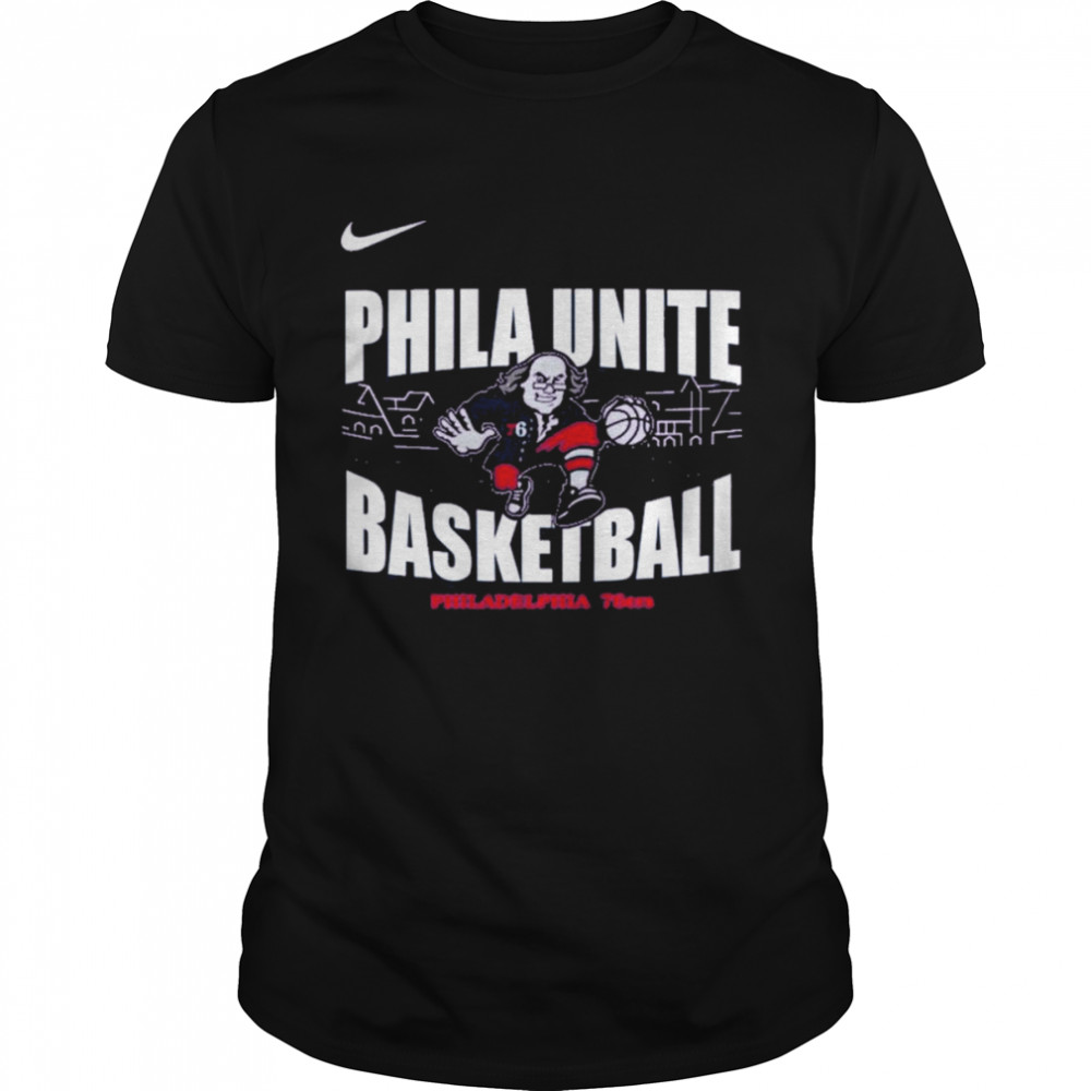 Philadelphia 76Ers Phila Unite Basketball Tee Sixers Tobias Shirt