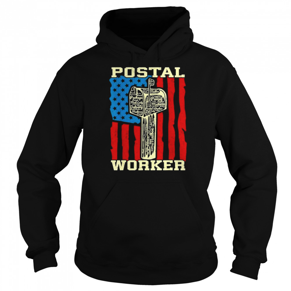Postal Worker Mailman  Unisex Hoodie
