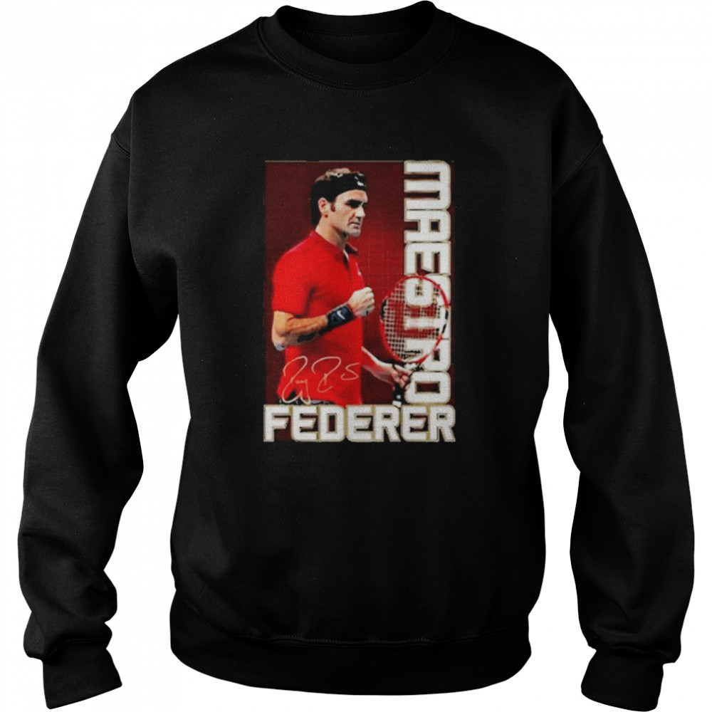 Roger Federer Minimalis Wimbledon Apparel  Unisex Sweatshirt