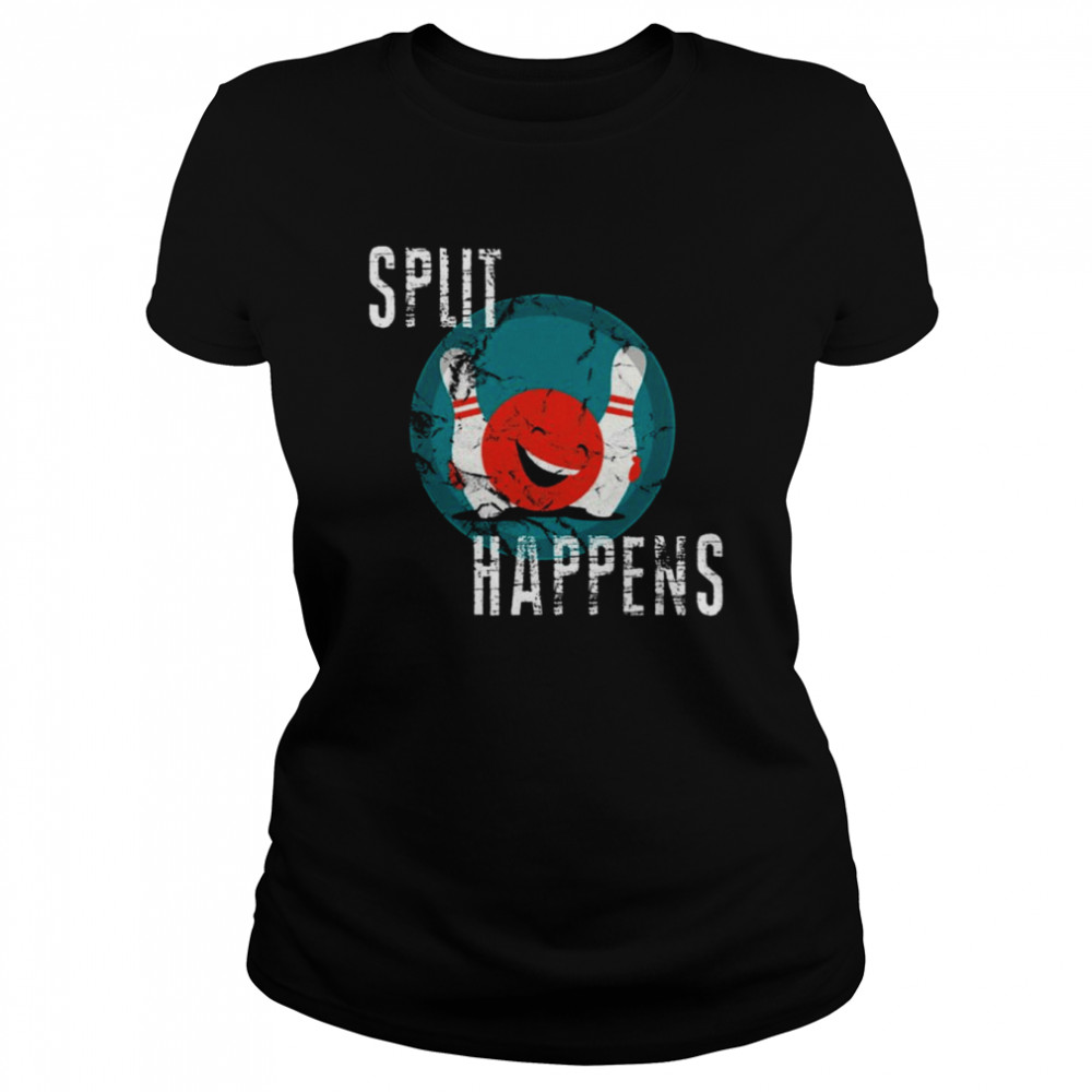 Split Happens Bowling Team shirt Classic Women's T-shirt