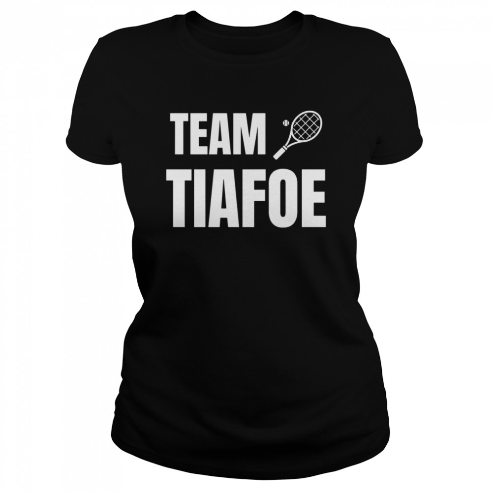 tennis team tiafoe shirt classic womens t shirt