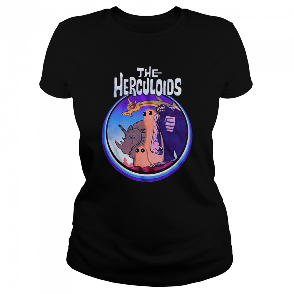 the first family of planet herculoids shirt classic womens t shirt