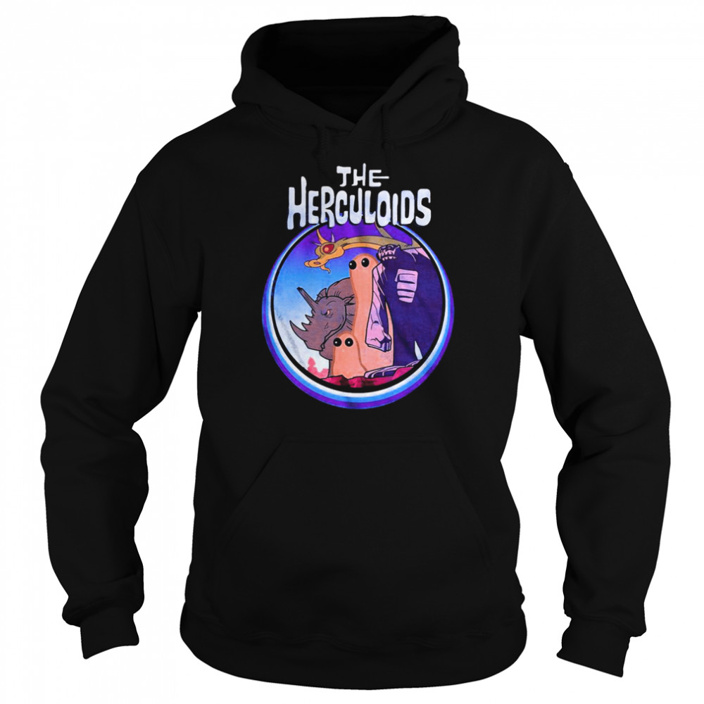 the first family of planet herculoids shirt unisex hoodie