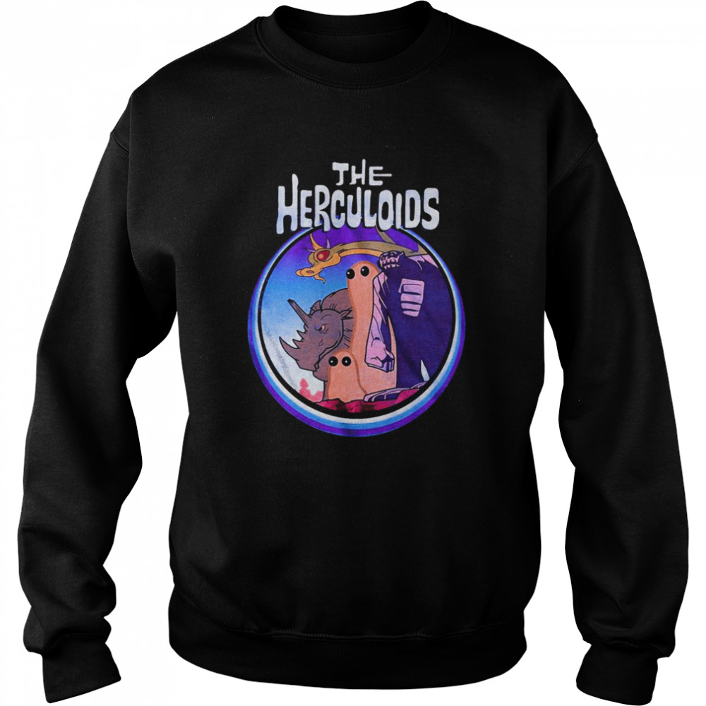 the first family of planet herculoids shirt unisex sweatshirt
