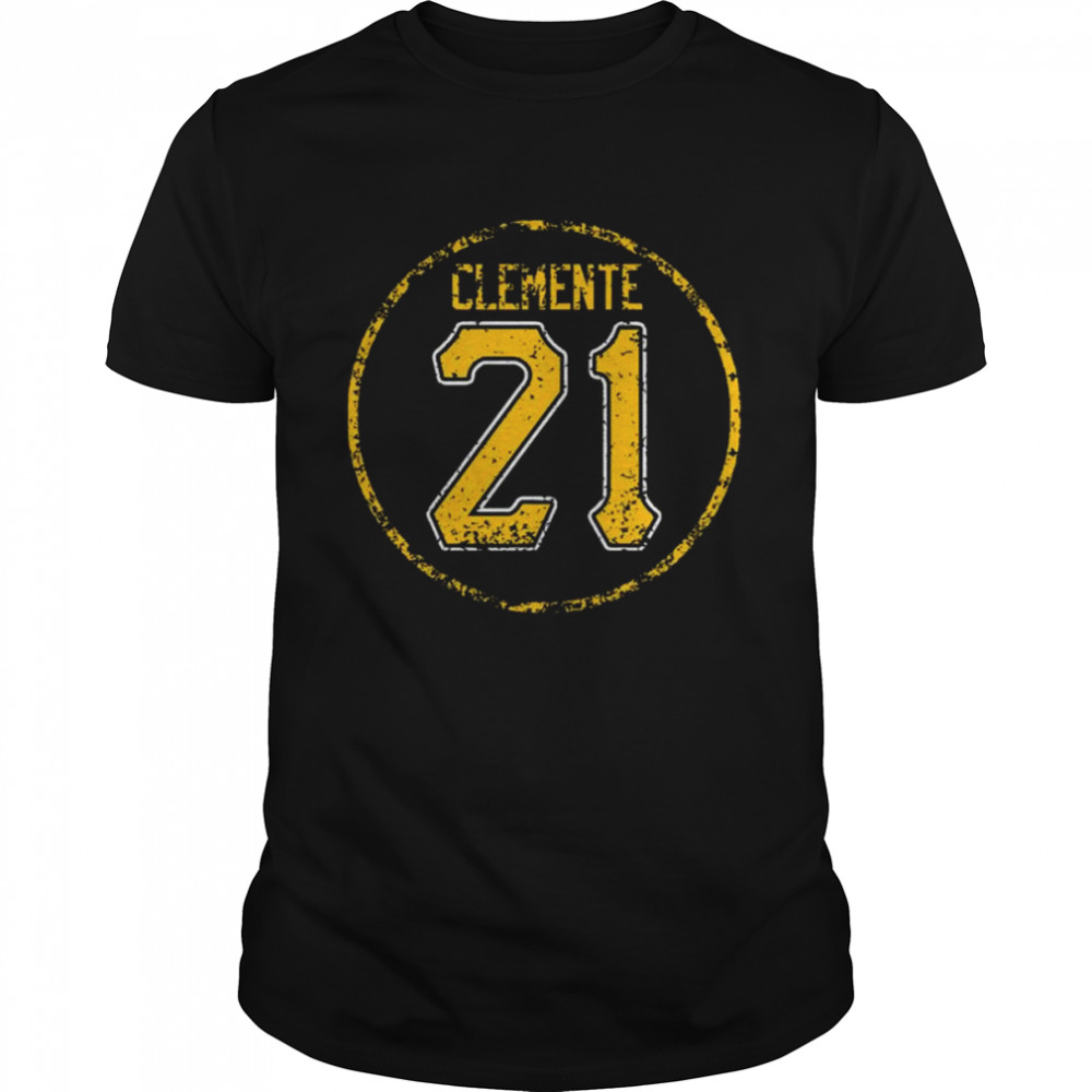 The Legend Roberto Clemente 21 Pittsburgh shirt Classic Men's T-shirt