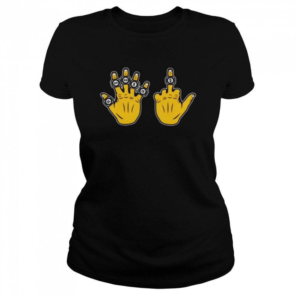 The Pittsburgh Rings Football And shirt Classic Women's T-shirt