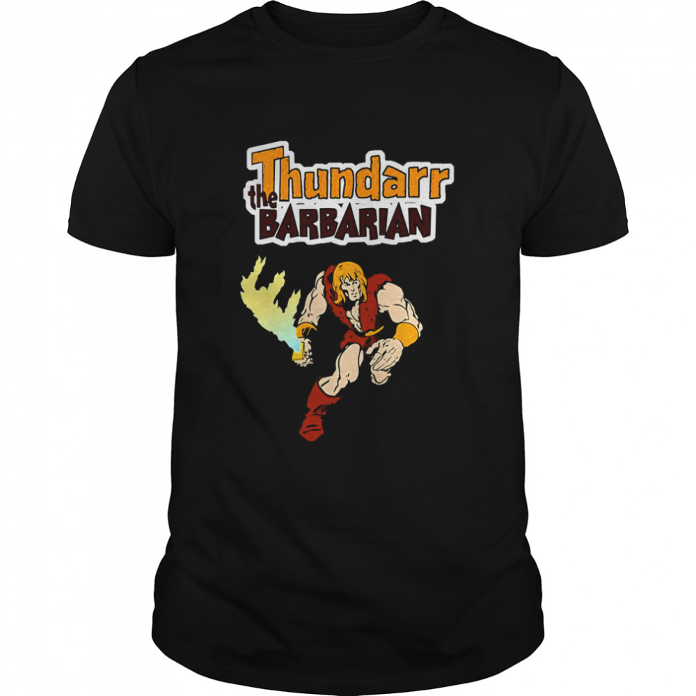 The Strongest Man Thundarr The Barbarian shirt Classic Men's T-shirt