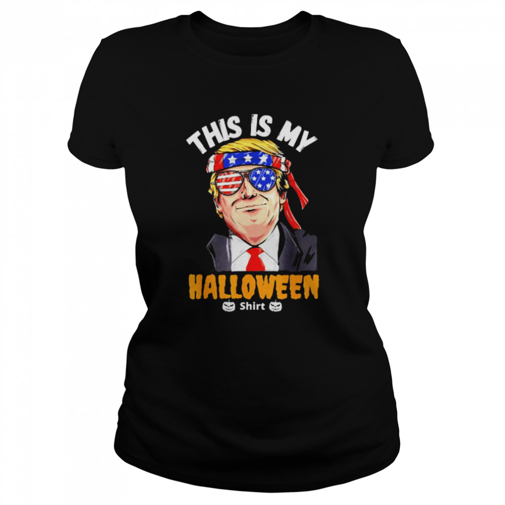 This Is The Government The Founders Warned Us About Funny Trump Halloween T-s Classic Women's T-shirt