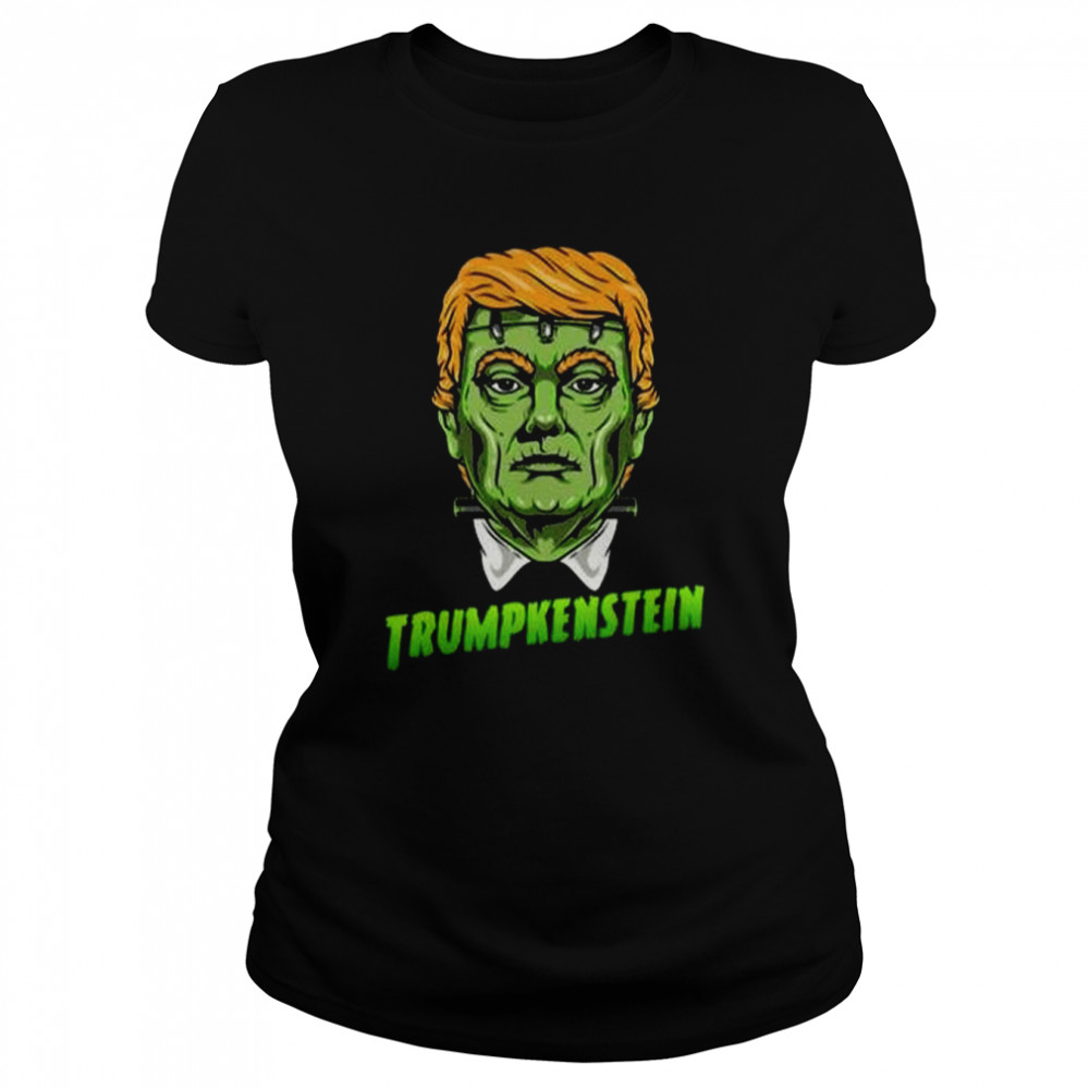 trumpkenstein frankenstein donald trump halloween t classic womens t shirt