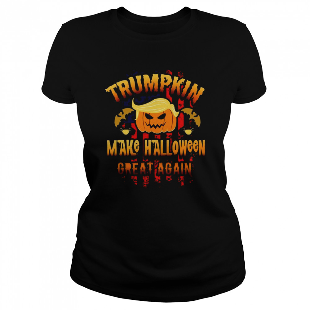 Trumpkin Funny Donald Trump Halloween Trumpkin T- Classic Women's T-shirt