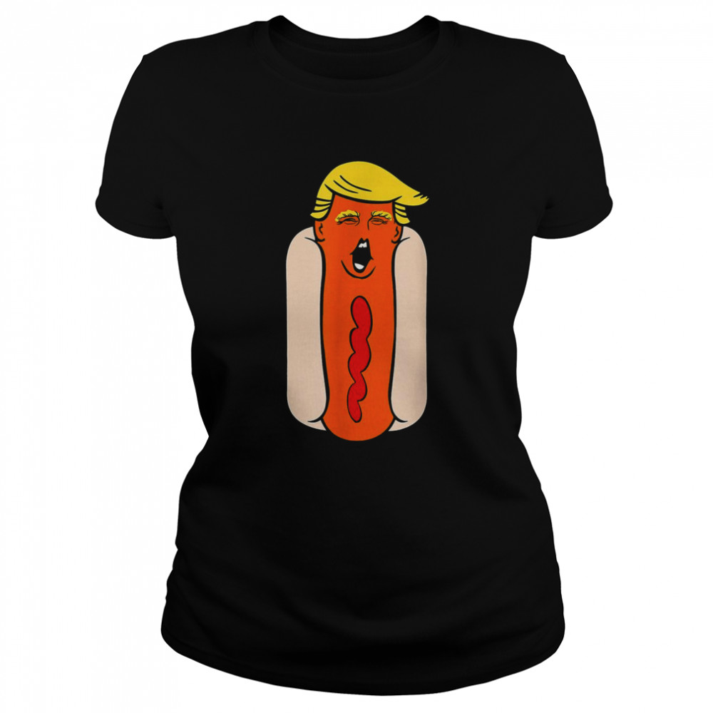 Weiner Hot Dog Head Biden Costume shirt Classic Women's T-shirt