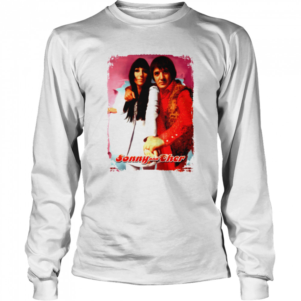 90s Vintage Sonny & Cher Music Tour Halloween shirt Long Sleeved T-shirt
